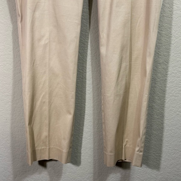 Ralph Lauren Black Label Women's Wool Blend Tan Trouser Career Pants 12 Stretch - Picture 7 of 12